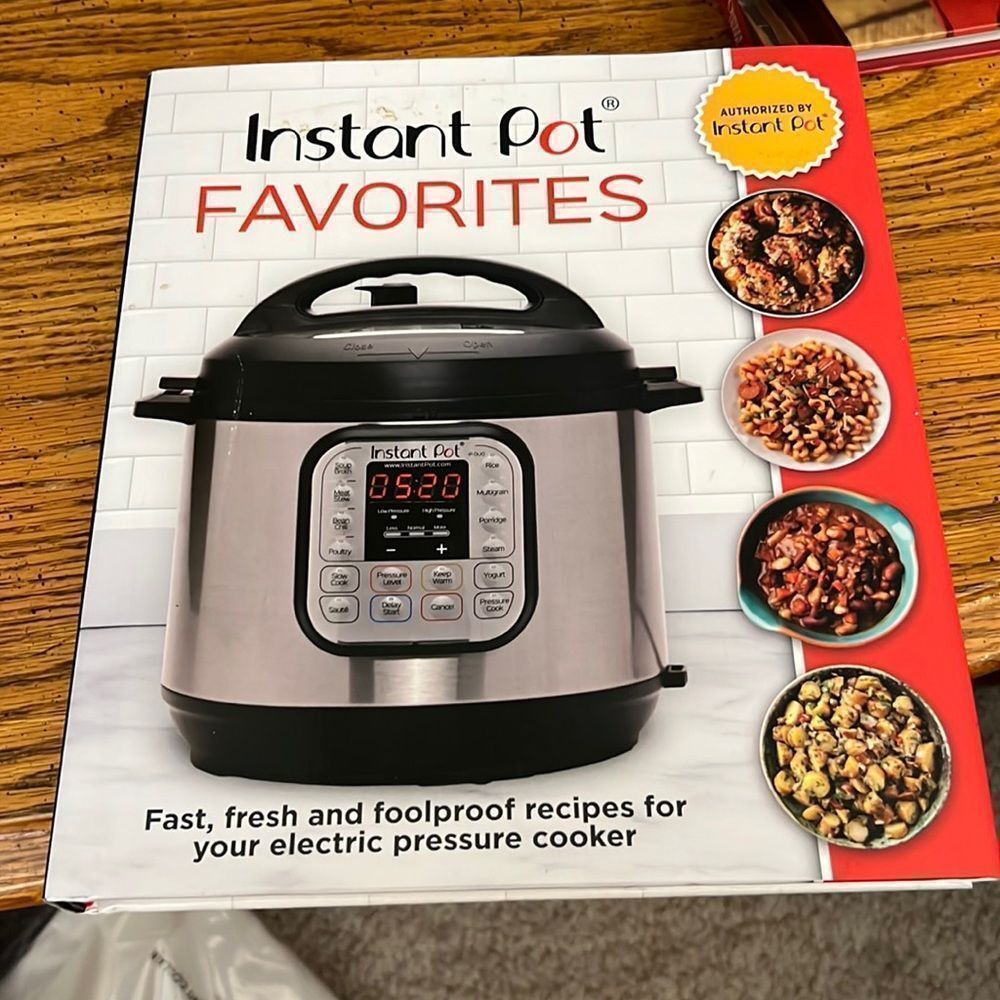 Instant Pot Favorites 256 page cookbook